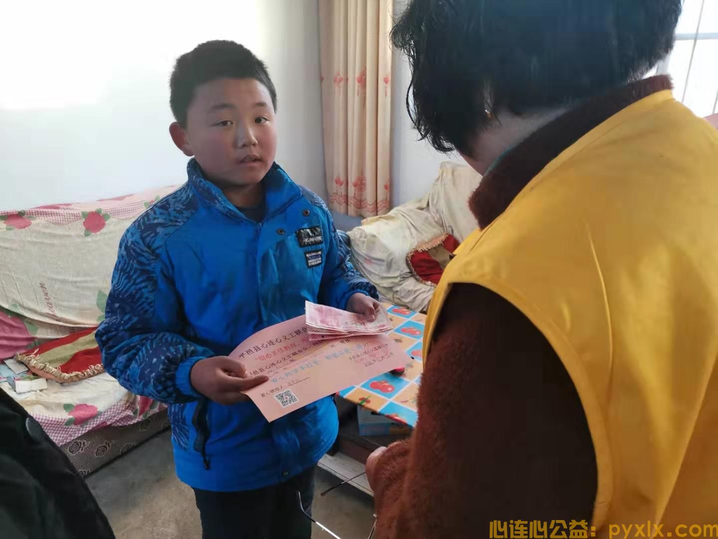 新年献礼~平邑县心连心助学走进地方天宝、铜石、郑诚、白彦镇(图14)