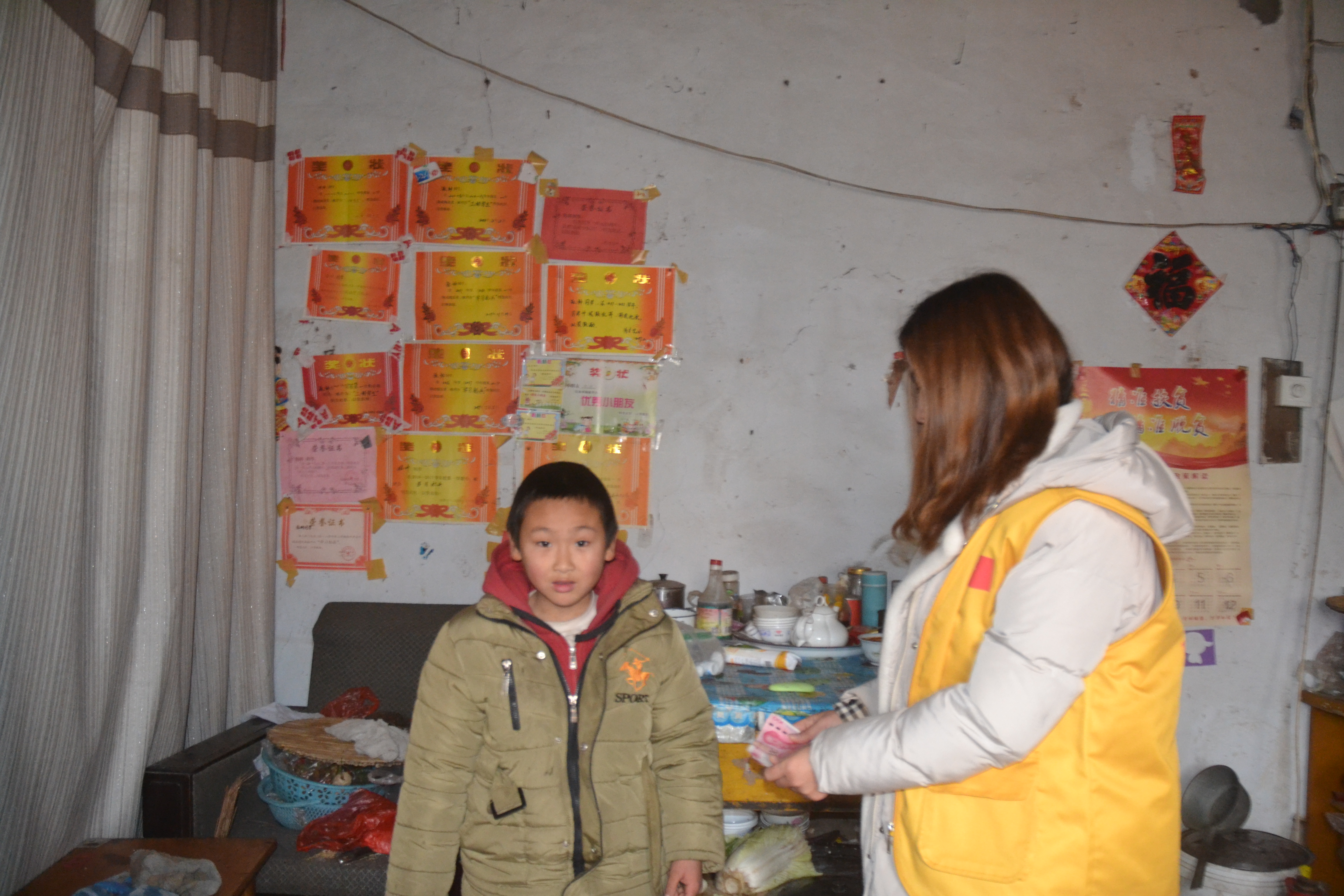 平邑县心连心义工联合会爱心助学第五站(图7)