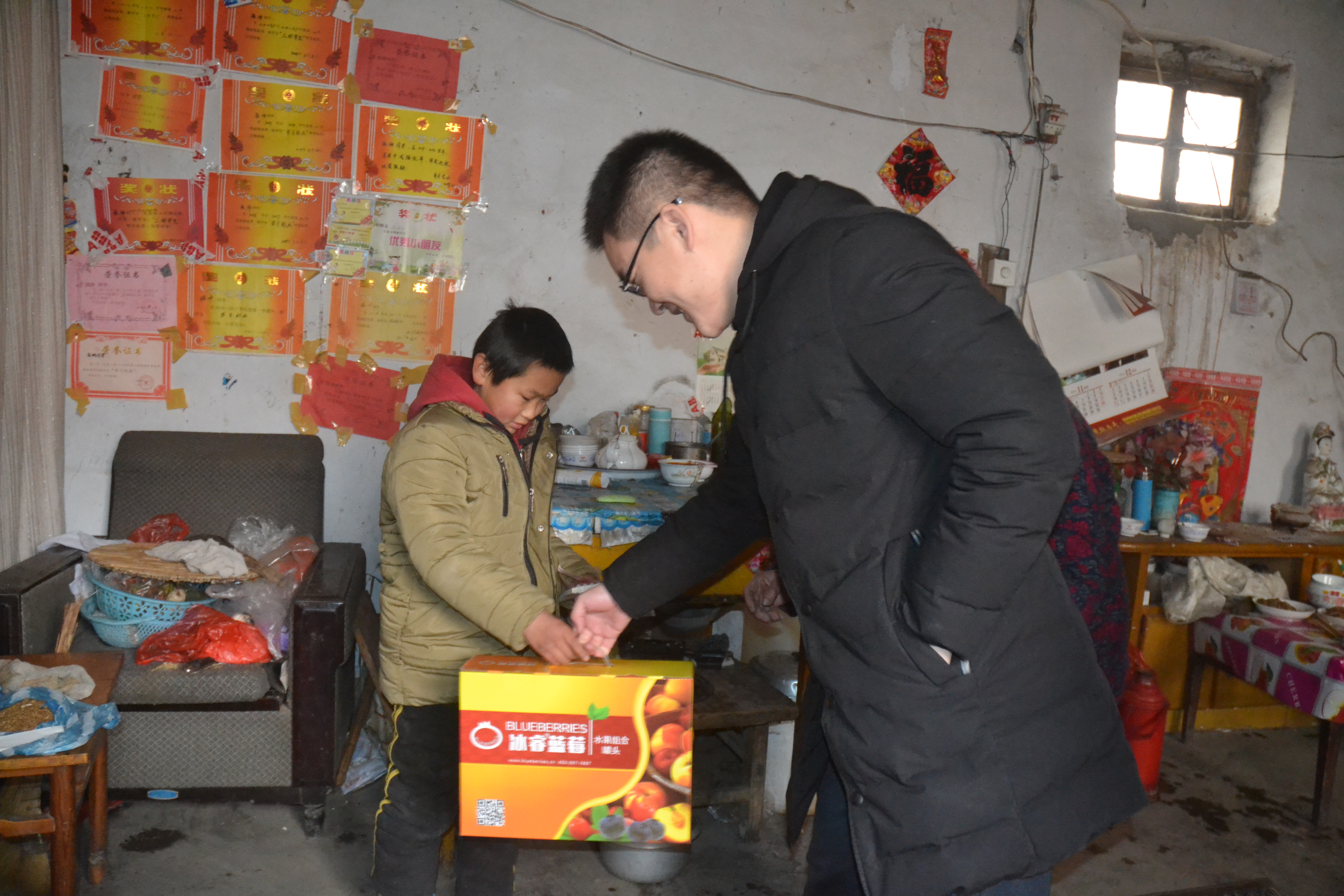 平邑县心连心义工联合会爱心助学第五站(图8)