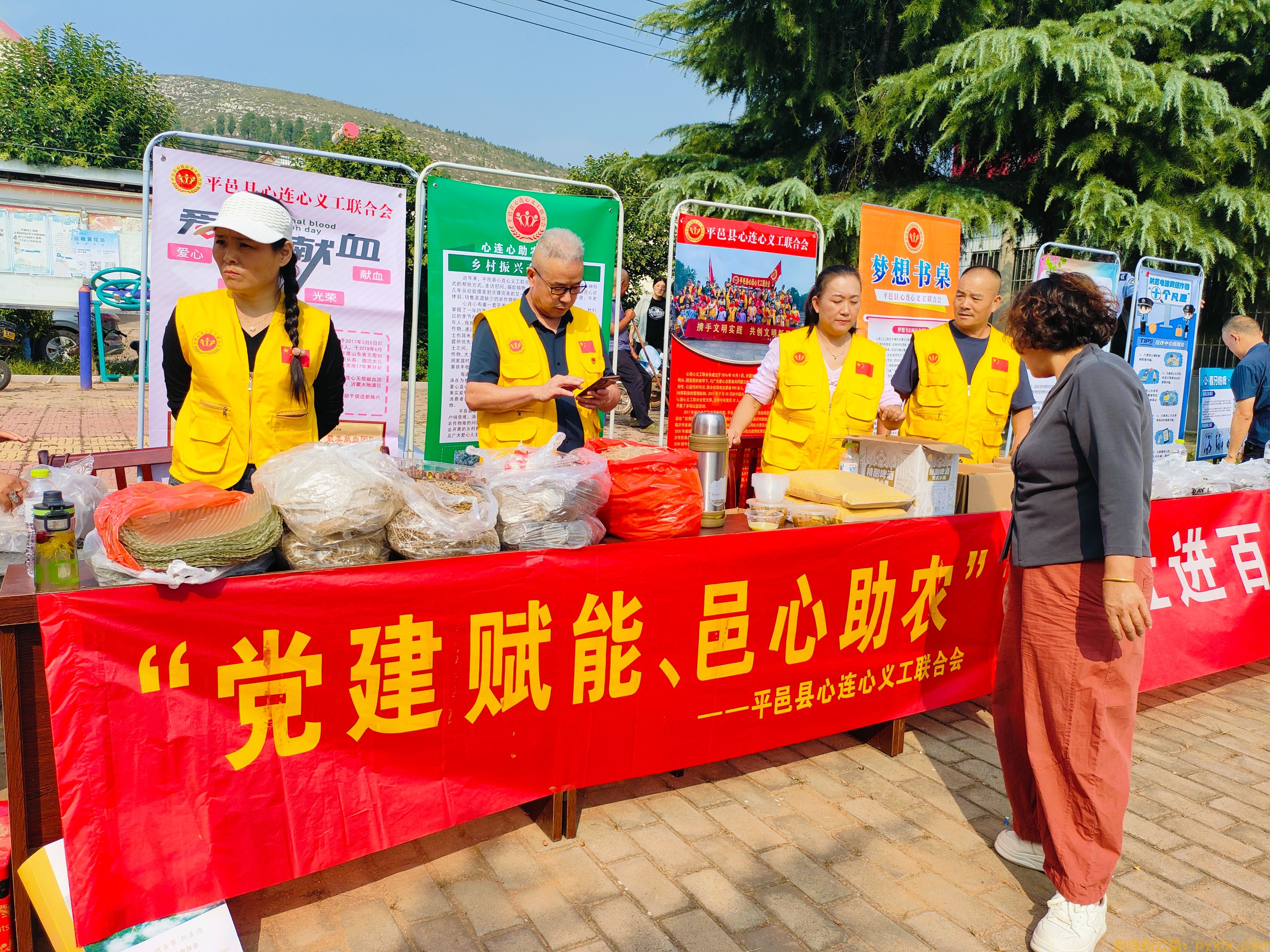 【志愿服务】平邑县开展“志愿服务进网格暨‘沂蒙乡村美 邑城志愿红’志愿服务大集”活动(图4)