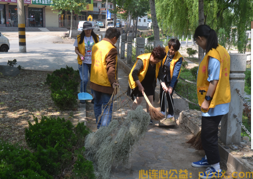 创建文明城市,平邑心连心联合会为平邑大扫除(图2)