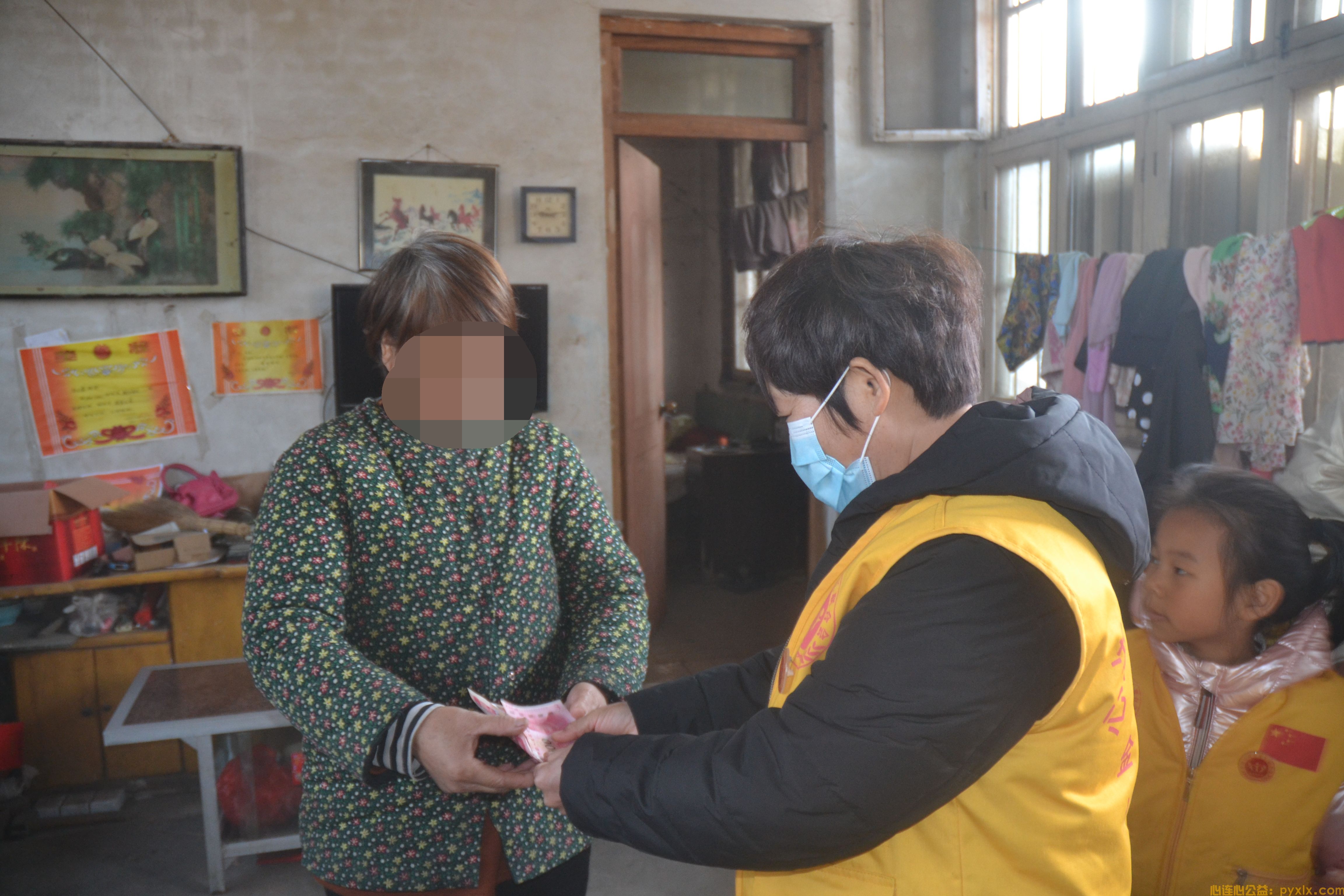 联合会携手平邑县慈善总会,山东金联集团，九州悦购生活超市助学活动(图4)
